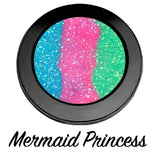 *MERMAID PRINCESS !*  Iridescent Glitter Pressed Single! - inkeddollcosmetics