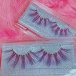 *PSYCHOTIC FAIRY* (Pastel Pink/Purple) DreamDoll COLOR Lashes !