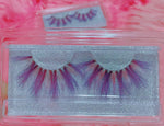 *PSYCHOTIC FAIRY* (Pastel Pink/Purple) DreamDoll COLOR Lashes !