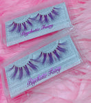 *PSYCHOTIC FAIRY* (Pastel Pink/Purple) DreamDoll COLOR Lashes !