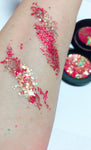 PRESSED GLITTERS! *Silver/Gold Collection* - inkeddollcosmetics