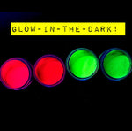 BLACKLIGHT BRIGHT "RAVE LiTes" (Blacklite Reactive Powders!) - inkeddollcosmetics