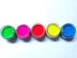 ROLLERGIRL "RAVE LITES"(Blacklite UV Reactive Powders!) - inkeddollcosmetics