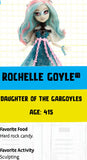 (HUGE!) Monster Doll ROCHELLE GOYLE *UV Neon Pastel* SPLIT LINER/FACE/BODY PAINT!