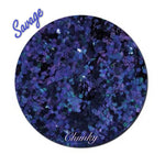 SAVAGE (CHUNKY or FINE) Glamdoll Glitter - inkeddollcosmetics