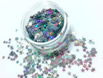 METALLIC STARS Festival Glitter CONFETTI - inkeddollcosmetics