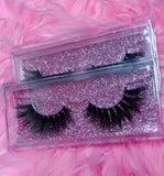 #SNATCHED 5D DREAMDOLL LASHES *GLITTER* CASE - inkeddollcosmetics