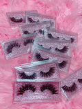 #SNATCHED 5D DREAMDOLL LASHES *GLITTER* CASE - inkeddollcosmetics