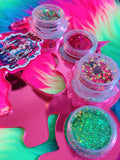 *MERRY & BRIGHT!*  New Glitter Knuckleduster Pallette - inkeddollcosmetics