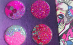 "TRUE LOVE HEARTS" Pressed Glitter Quad! - inkeddollcosmetics