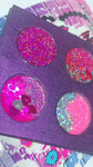 "TRUE LOVE HEARTS" Pressed Glitter Quad! - inkeddollcosmetics