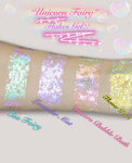 *UNICORN FAIRY* GEL FLAKES! - inkeddollcosmetics