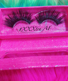 #XXXTRA AF 5D DreamDoll-LUXE Lash *PINK GLITTER* Glam Magnet Case - inkeddollcosmetics