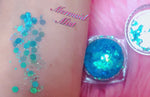 MERMAID MIST MERMAID JELLY (FACE/BODY/GEL) GLITTER GEL - inkeddollcosmetics